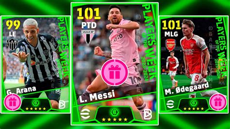 Novo Messi Potw Os Novos Potw No Efootball Youtube