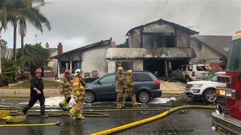 5 Dead After Small Plane Crashes Into Southern California Neighborhood