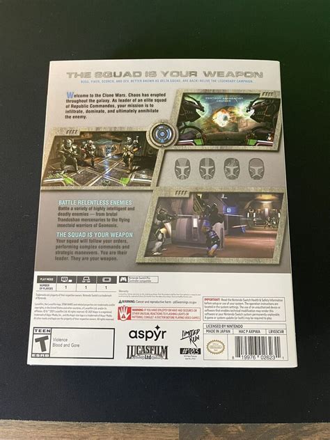 Limited Run Games Switch Star Wars Republic Commando Collector S