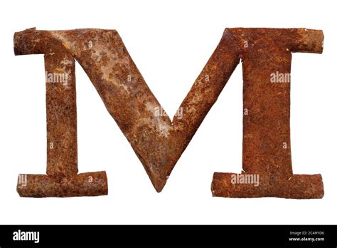 Letra m letter mayúscula Imágenes recortadas de stock Alamy