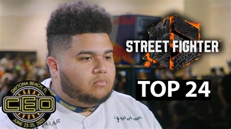 CEO 2023 SF6 Top 24 MenaRD Punk Idom Phenom NuckleDu Caba Nephew