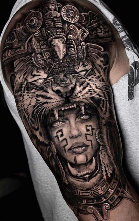 Aztec Tattoo Ideas For Men And Women The Body Is A Canvas Aztec