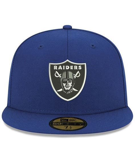 New Era Las Vegas Raiders Royal Blue 59fifty Fitted Hat