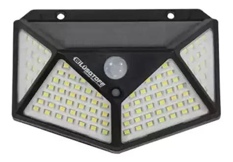 Reflector Solar Led Exterior Sensor Movimientos Lusqtoff