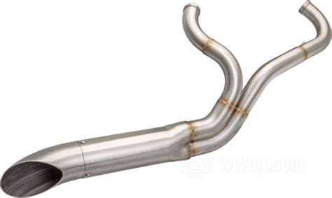 W W Cycles SuperTrapp Bootlegger 2 1 Exhaust Systems For Harley Davidson