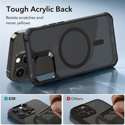 Esr Iphone Pro Max Case Air Armor Halolock Magsafe Frosted Black