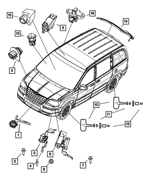 2011 Dodge Grand Caravan Intermediate Shaft Speed Sensor Location