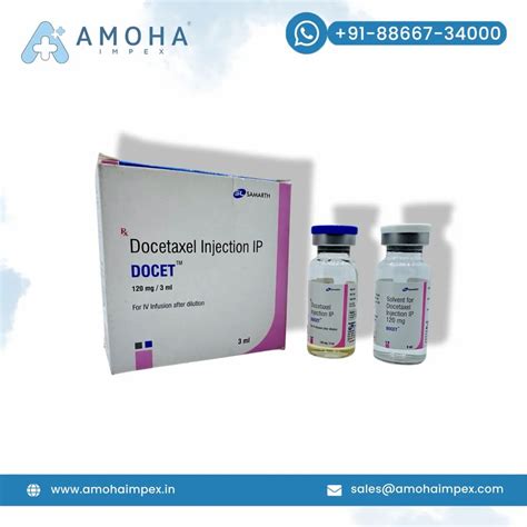 Docetaxel Injection Docet Mg Injection At Rs Vial Taxotere