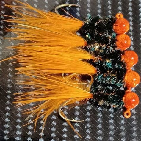 Hand Tied Crappie Jigs Etsy