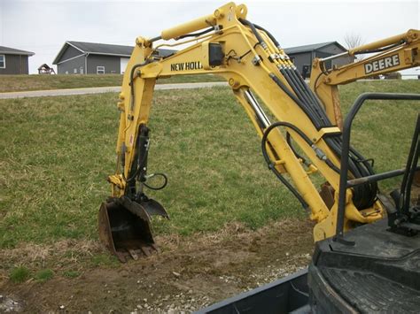 New Holland E B Excavator At Baker And Sons