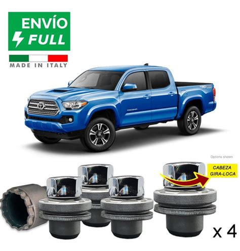 4 Tuercas Seguridad Galaxylock Rav4 Tacoma Hilux Prius 382 M Meses