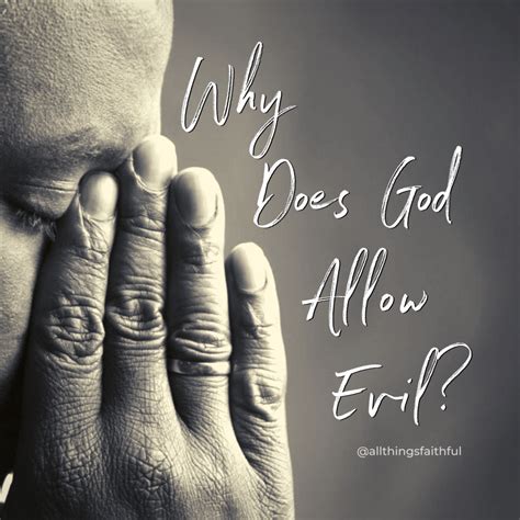 god  evil   faithful