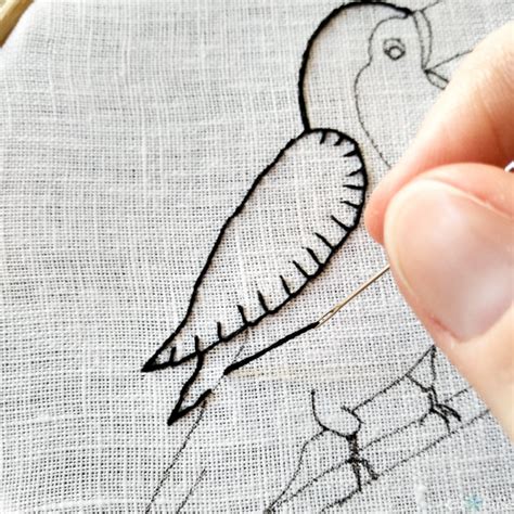 Broderie Apprenez 6 Points De Base Pas à Pas Et En Images Tuto