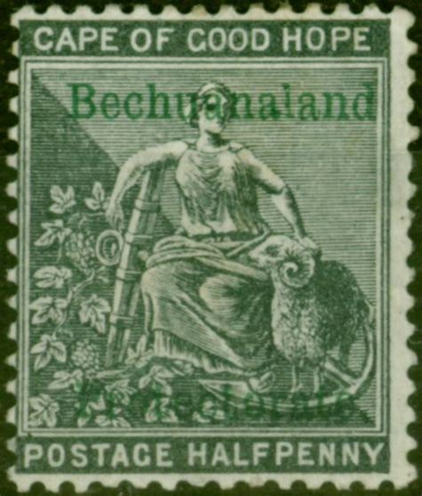 Bechuanaland 1888 1 2d Grey Black Sg52 Fine Mm Stamps Empire Philatelists