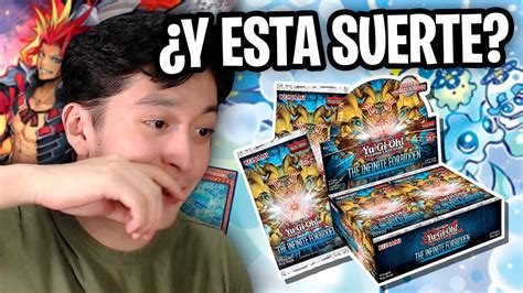 Yu Gi Oh EN BUSCA DE LA MEDUZA Unboxing Infinite Forbidden INFO