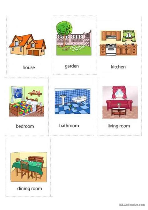 Rooms In The House English Esl Worksheets Pdf And Doc