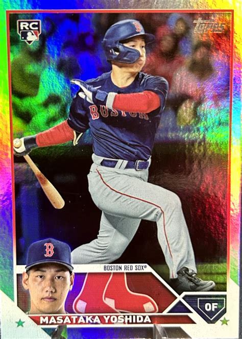 Masataka Yoshida Topps Rainbow Foil Price Guide Sports Card