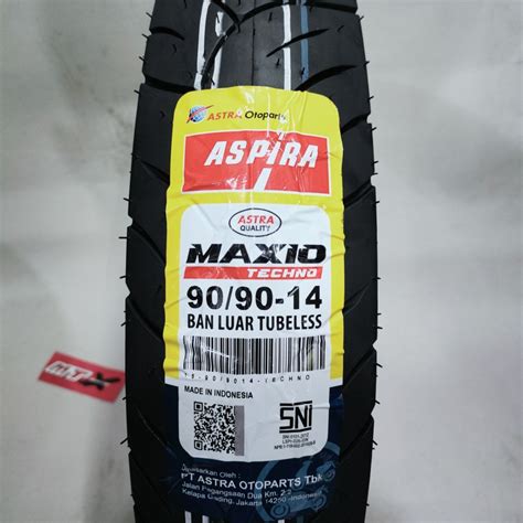 Jual BAN ASPIRA 90 90 14 MAXIO Shopee Indonesia