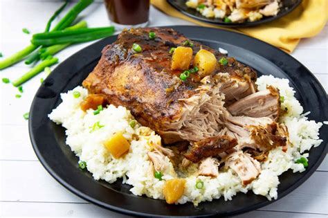 Hawaiian Pork Loin Roast Slow Cooker Recipe Savory Experiments