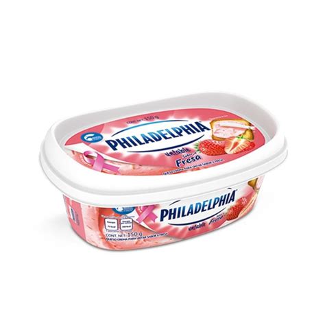 Queso Crema Philadelphia Sabor Fresa Untable 150 G Walmart