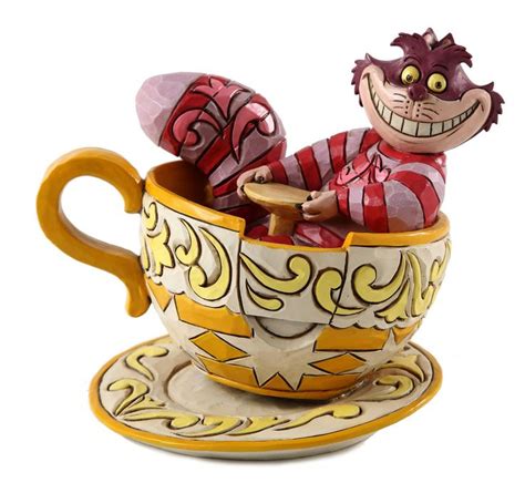 Disney Park Ride Themed Mad Tea Party Tea Cup With The Cheshire Cat