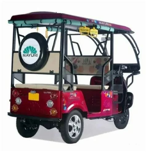 Mayuri Deluxe 950 Electric Rickshaw For Passenger Pickup At Rs 122000