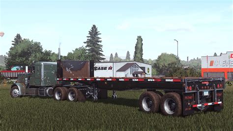 Fruehauf Flatbed V1 0 FS22 Mod Farming Simulator 22 Mod