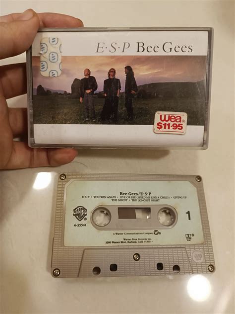 Bee Gees E S P Cassette Hobbies Toys Music Media CDs DVDs On