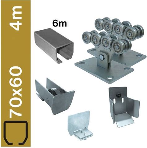 Akcesoria Do Bramy Umakov Zestaw Do Bramy Przesuwnej Fe 70x60mm SV