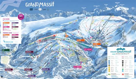 Les Carroz Piste Map Plan Of Ski Slopes And Lifts OnTheSnow