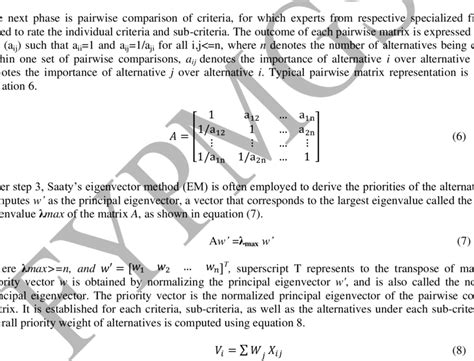 Flow Chart Of Ahp Methodology Download Scientific Diagram