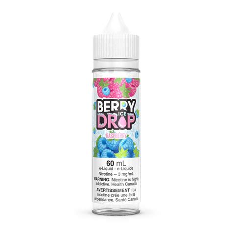 Raspberry Ice Berry Drop E Liquid 60mL Freebase VapeLoft