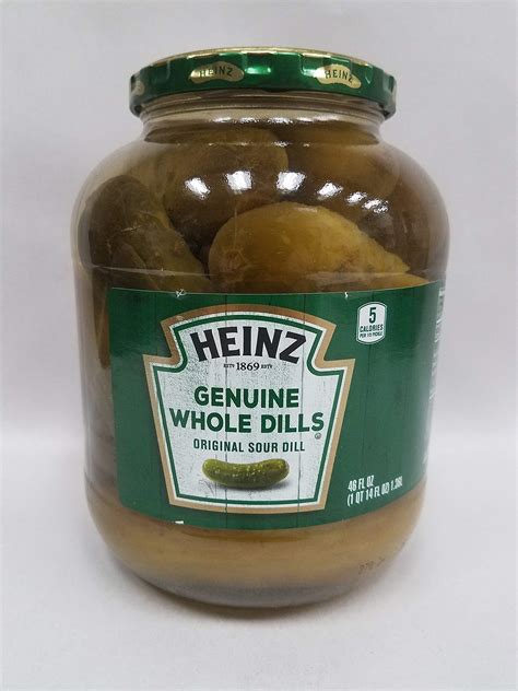 Buy Heinze Genuine Whole Dills 46 Oz 3 Unit Pack Online At Desertcartindia