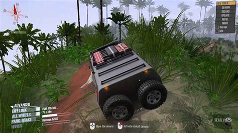 Offroad Landcruiser 70 Penuh Jungkir Balik Spintires Mudrunner