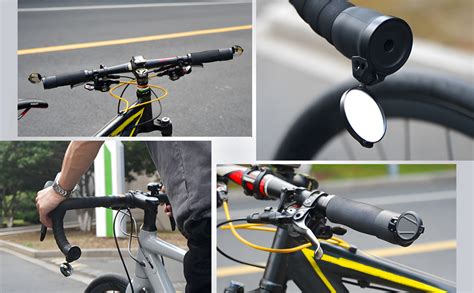 Foldable Bike Mirror Mini Road Bicycle Handlebars Rearview Mirror