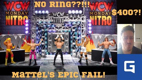 Mattel Creations Wcw Nitro Stage Fail Crowdfunding W Gilly Youtube