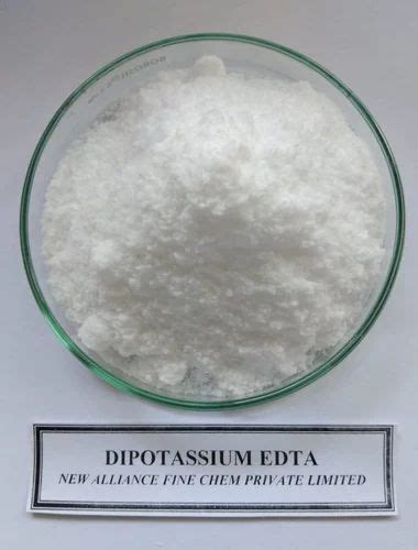 Edta Dipotassium Powder For Laboratory Grade Standard Technical