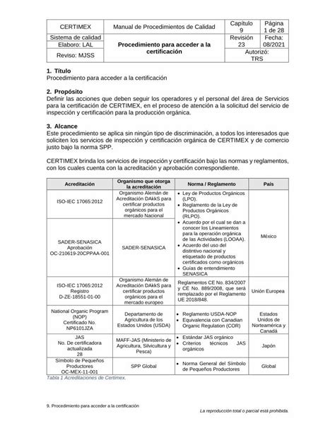 Pdf Procedimiento Para Acceder A La Certificaci N Dokumen Tips