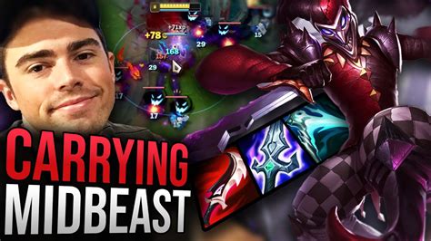 Midbeast Carried By Eagz Shaco Challenger Jungle Perfection