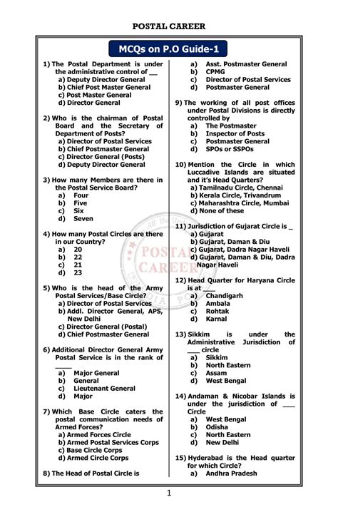 Mcq Bank With Mcqs Useful For Paper I Pa Sa Pm Mg And Mts Exams