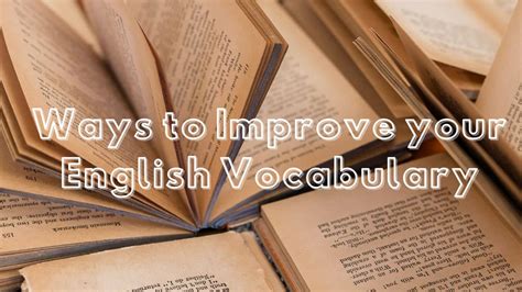 10 Easy Ways To Improve Your English Vocabulary Gobookmart