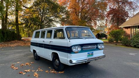 Rare 1963 Chevrolet Corvair Greenbrier Van | Barn Finds