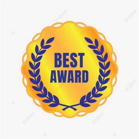 Best Award Golden Seal Stamp Best Quality Badge Best Award Stamp