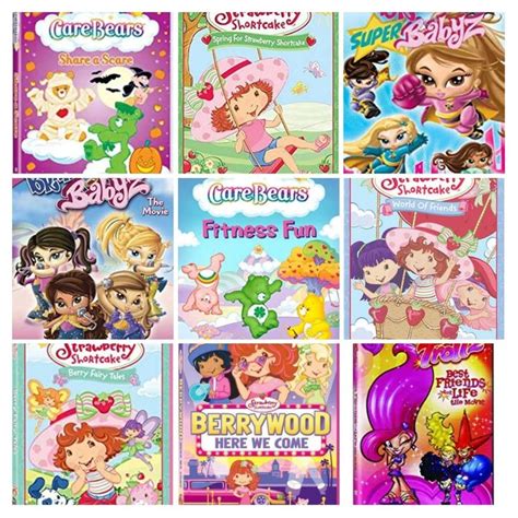 Care Bears Fitness Fun Dvd Care Bears Share A Scare Dvd Bratz Babyz The