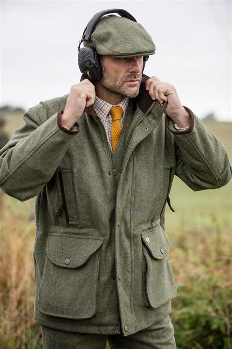 Combrook Lagoon Tweed Collection Field Coat Hunting Jackets Country