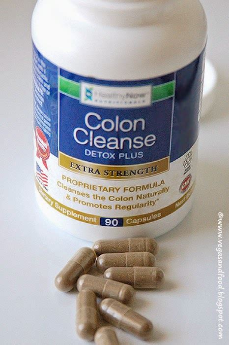 HealthyNow Colon Cleanse Detox Plus - Vegas and Food