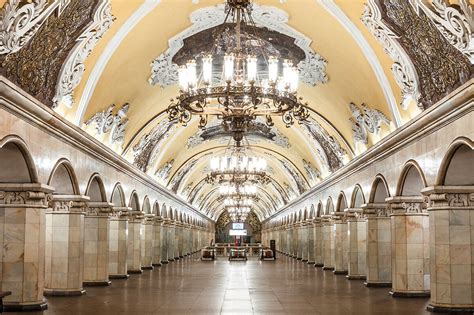 Exploring Moscows Majestic Metro Stations Atlas Obscura