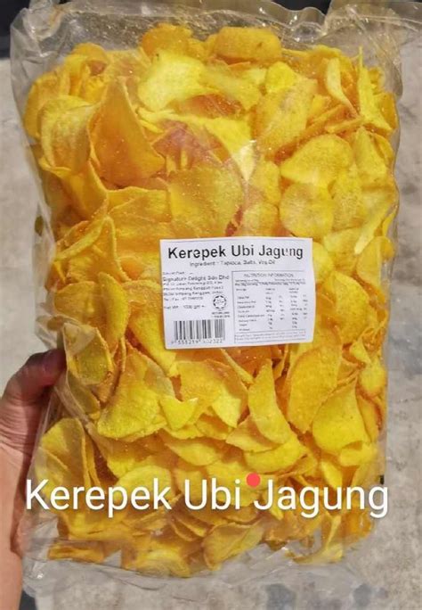 Kg Snacks Kerepek Ubi Kerepek Opak Food Drinks Local Eats On