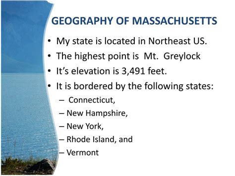 Ppt Massachusetts Powerpoint Presentation Free Download Id 2578642