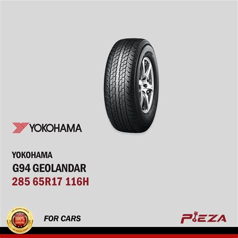 YOKOHAMA G94 GEOLANDAR 285 65R17 116H Pieza Automotive PH